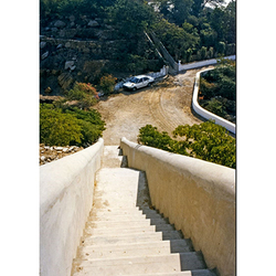 View of the massive garden and lanscape at Tekri, birthsite of Sulṭān Muḥammad Shāh (Aga Khan III)